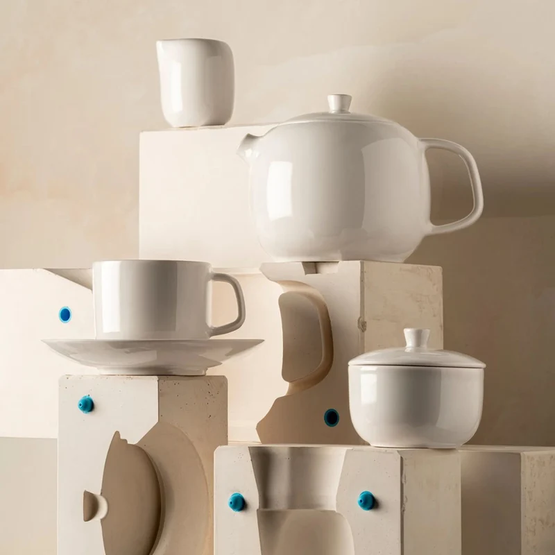 Tetera de porcelana francesa Madeleine Revol