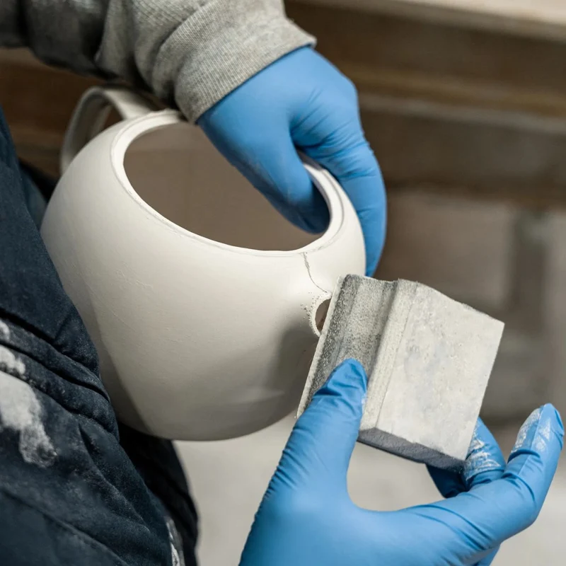 Tetera de porcelana francesa Madeleine Revol