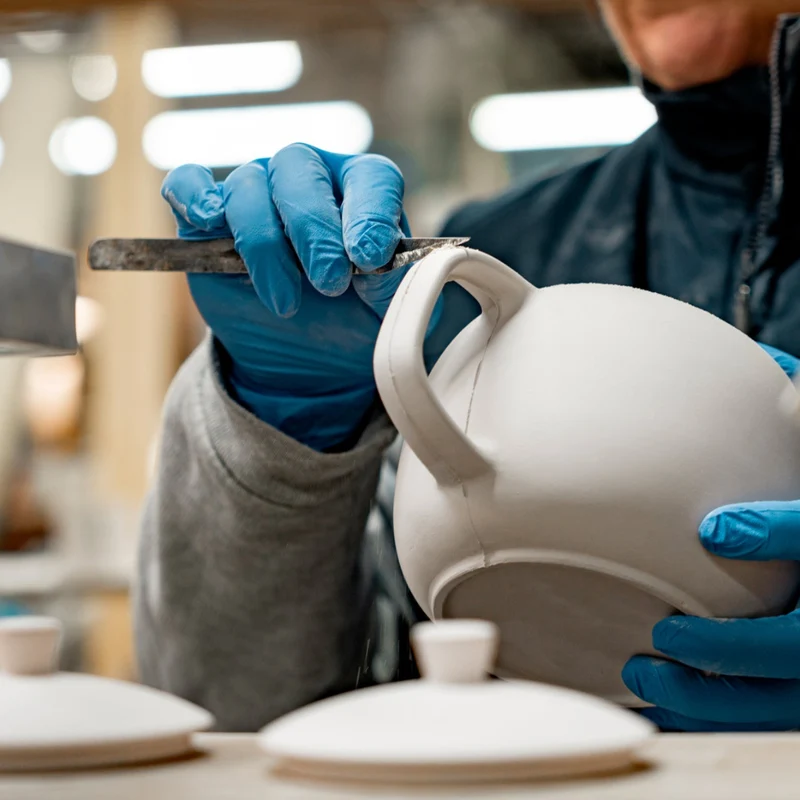 Tetera de porcelana francesa Madeleine Revol