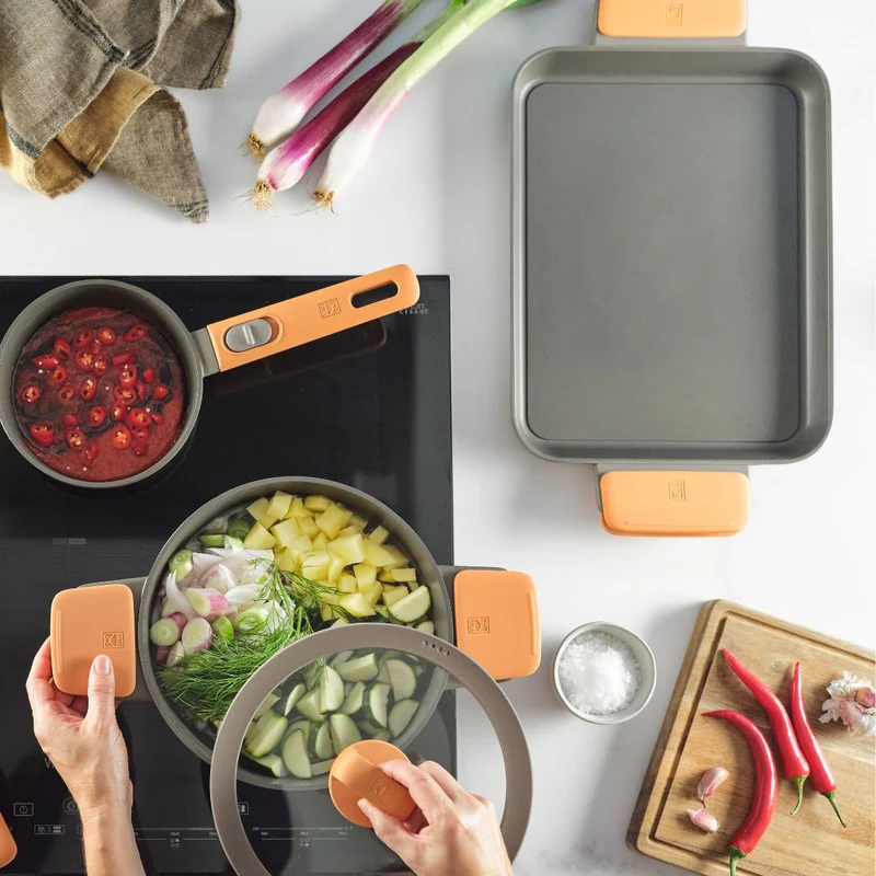 Plancha lisa antiadherente fuego y horno Compac Pro Bra