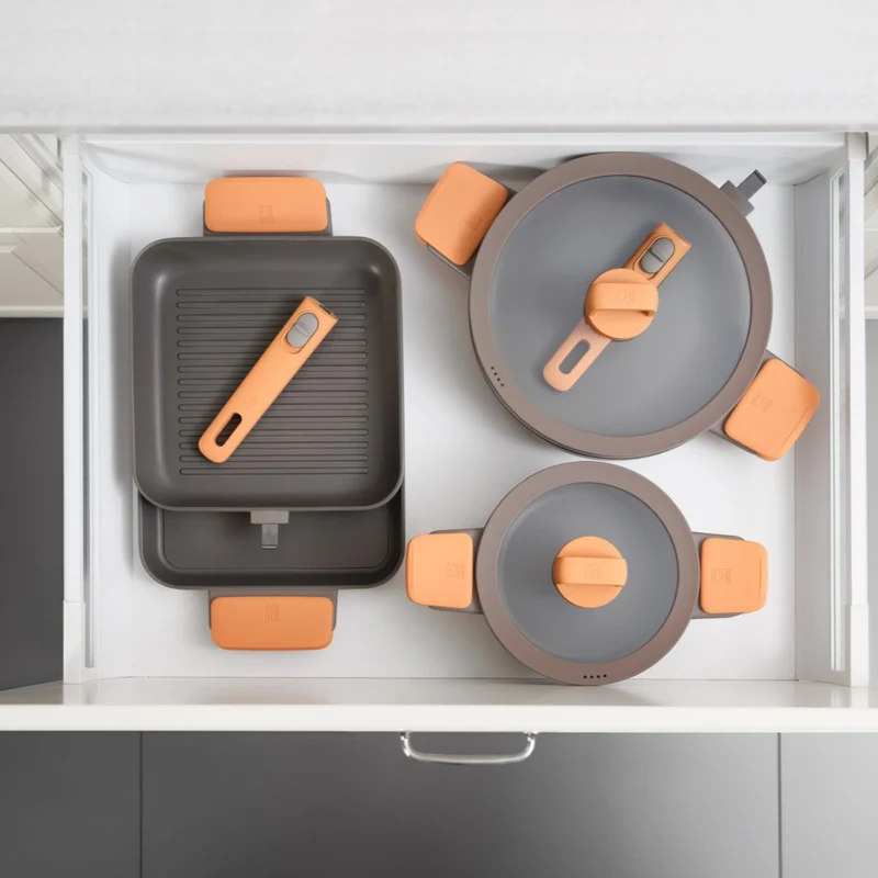 Set de cocina 5 piezas antiadherentes Compac Pro Bra