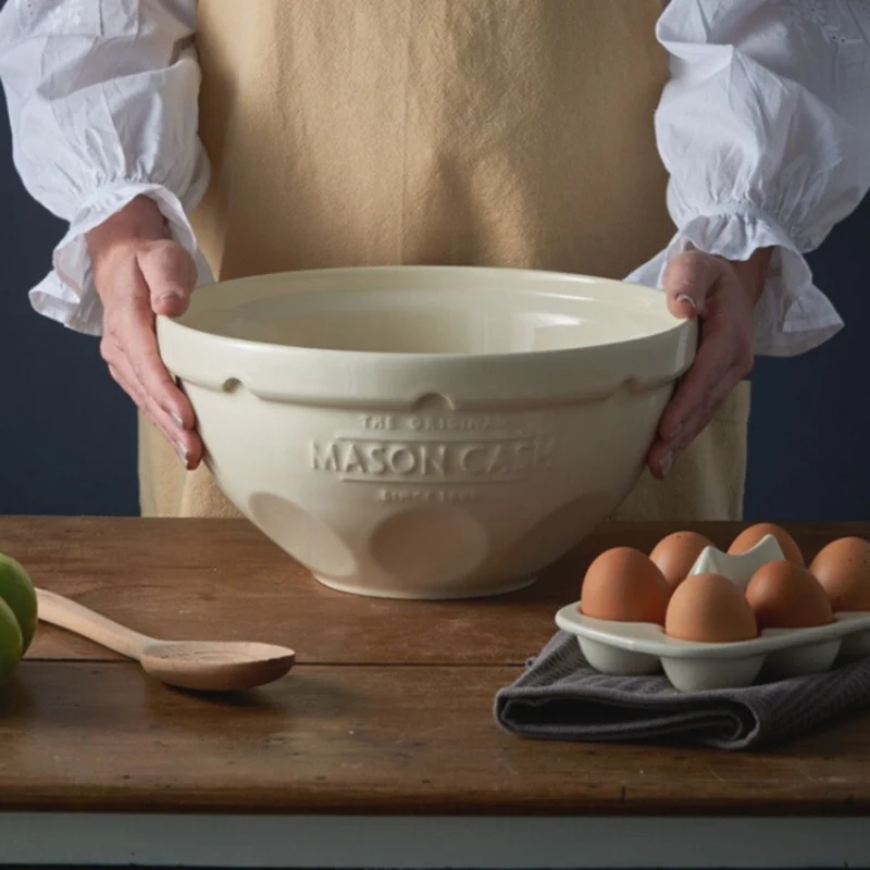 Bol mezclador cerámico con soporte Mason Cash