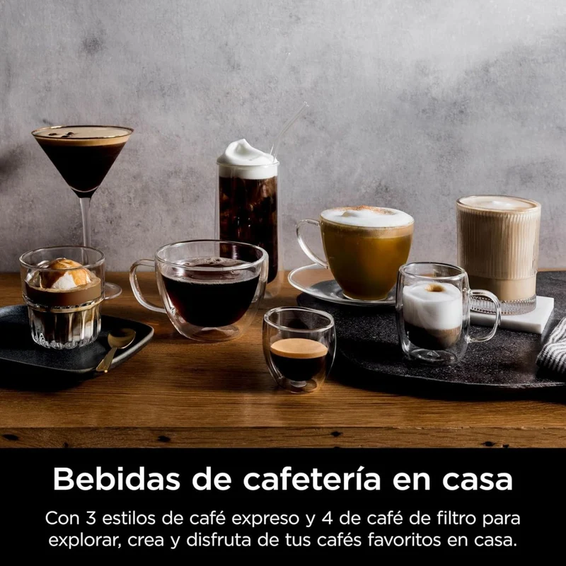 Cafetera Expresso 3 en 1 Ninja Luxe Café Premier ES601 Ninja®