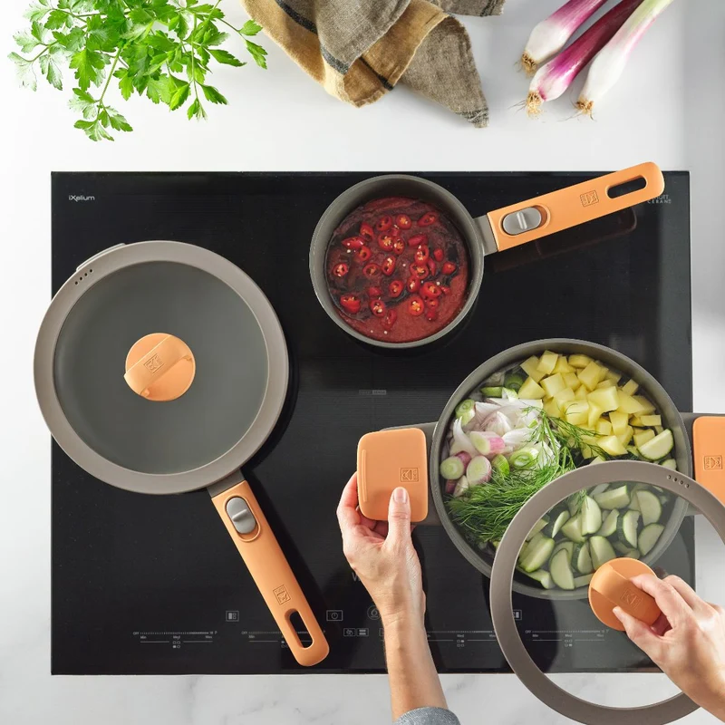 Set de cocina 5 piezas antiadherentes Compac Pro Bra