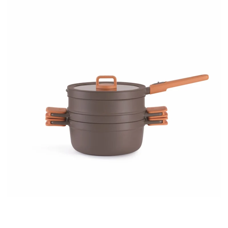 Set de cocina 5 piezas antiadherentes Compac Pro Bra