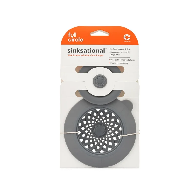 Colador para fregadero con tapón Sinksational Full Circle