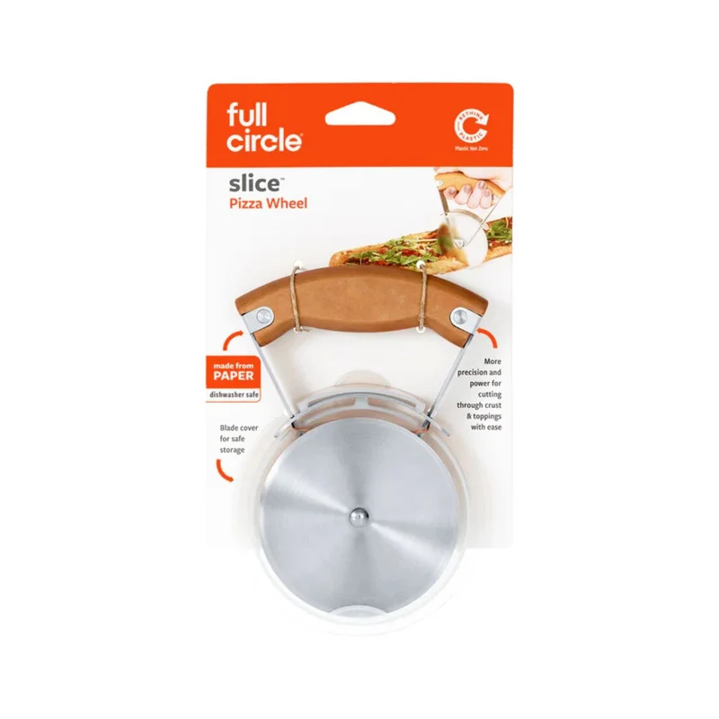 Rueda cortapizzas de acero inoxidable Full Circle