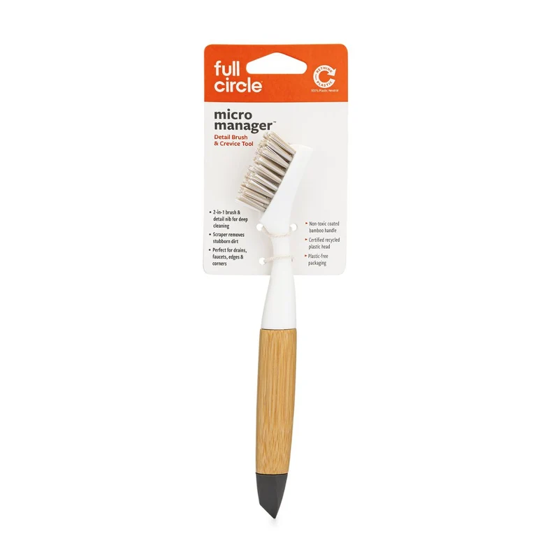 Cepillo limpiador con pico fino Micro Manager Full Circle