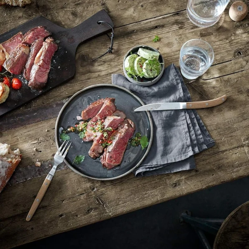 Set de 6 tenedores y cuchillos de carne Ranch WMF