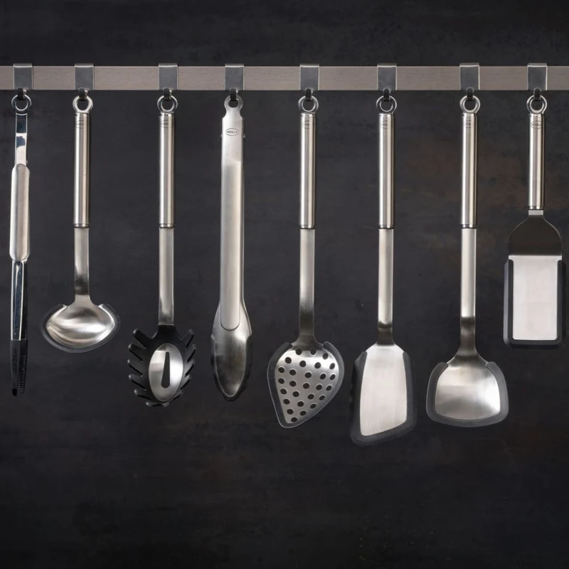 Cuchara para pasta de acero inoxidable con puntas de silicona Rösle