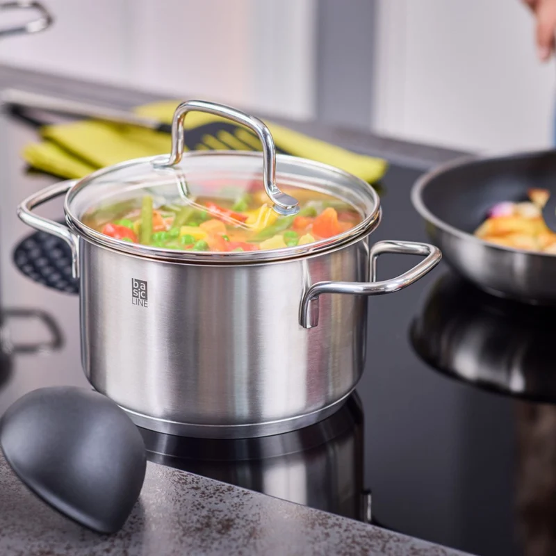 Batería de cocina de acero inoxidable Basic Line Rösle