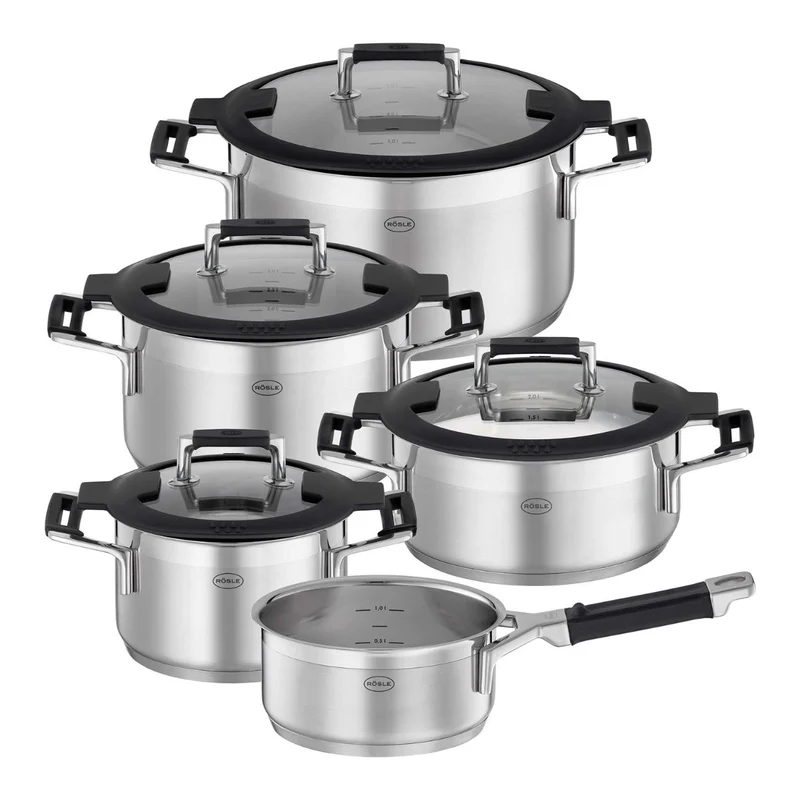 Batería de cocina de acero inoxidable Silence Pro Rösle