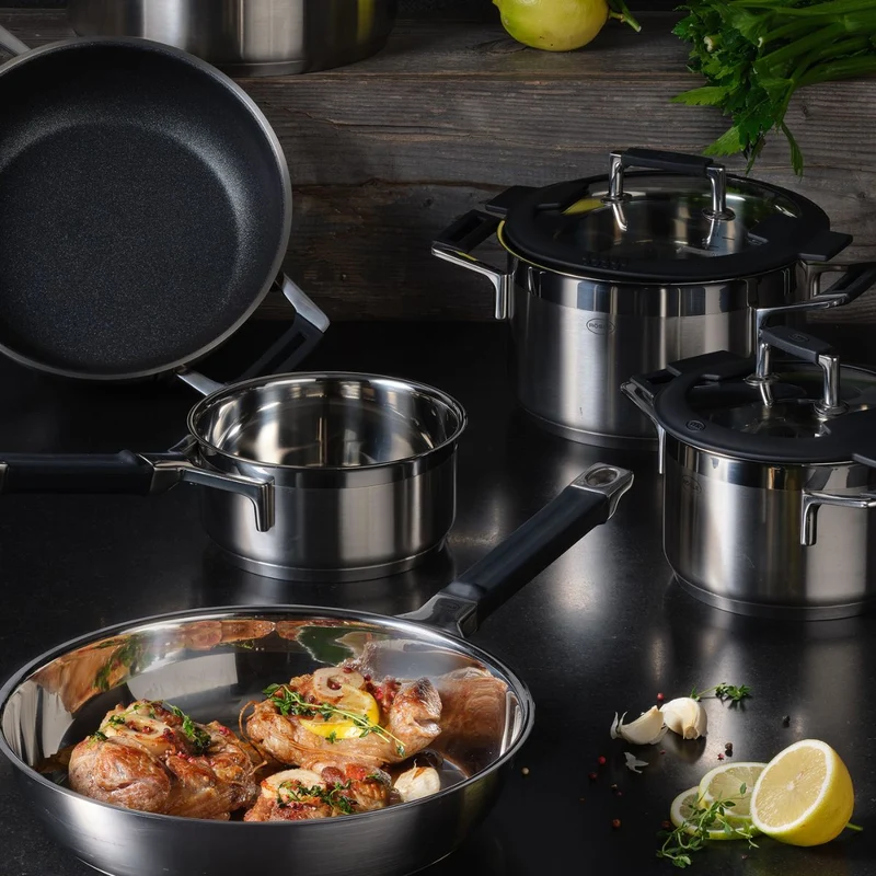 Batería de cocina de acero inoxidable Silence Pro Rösle