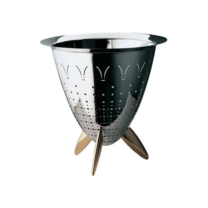 Escurridor en acero inoxidable Max Le Chinois Philippe Starck Alessi