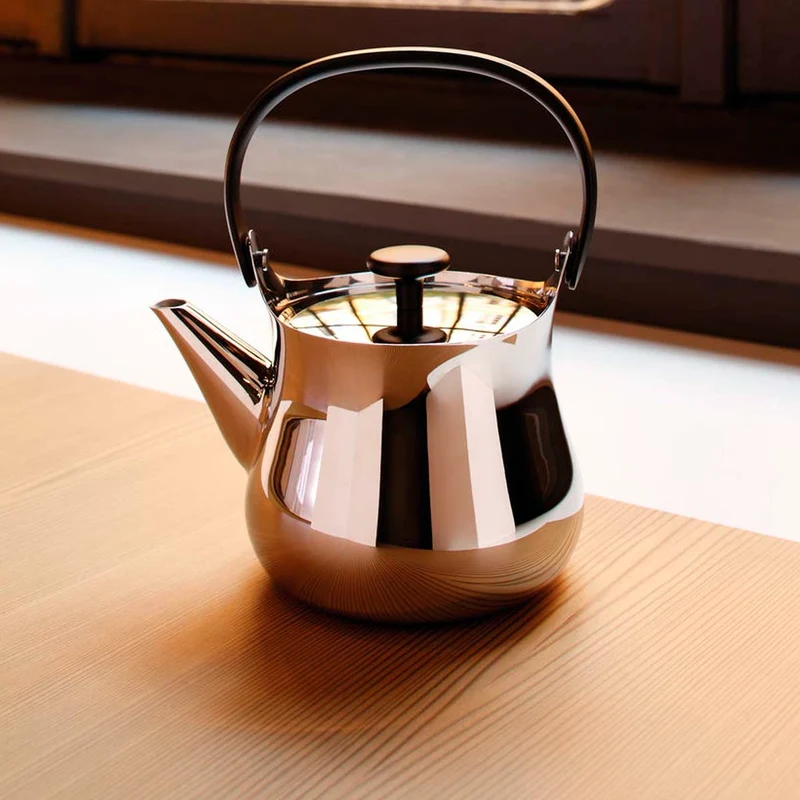 Hervidor de acero inoxidable Cha Alessi