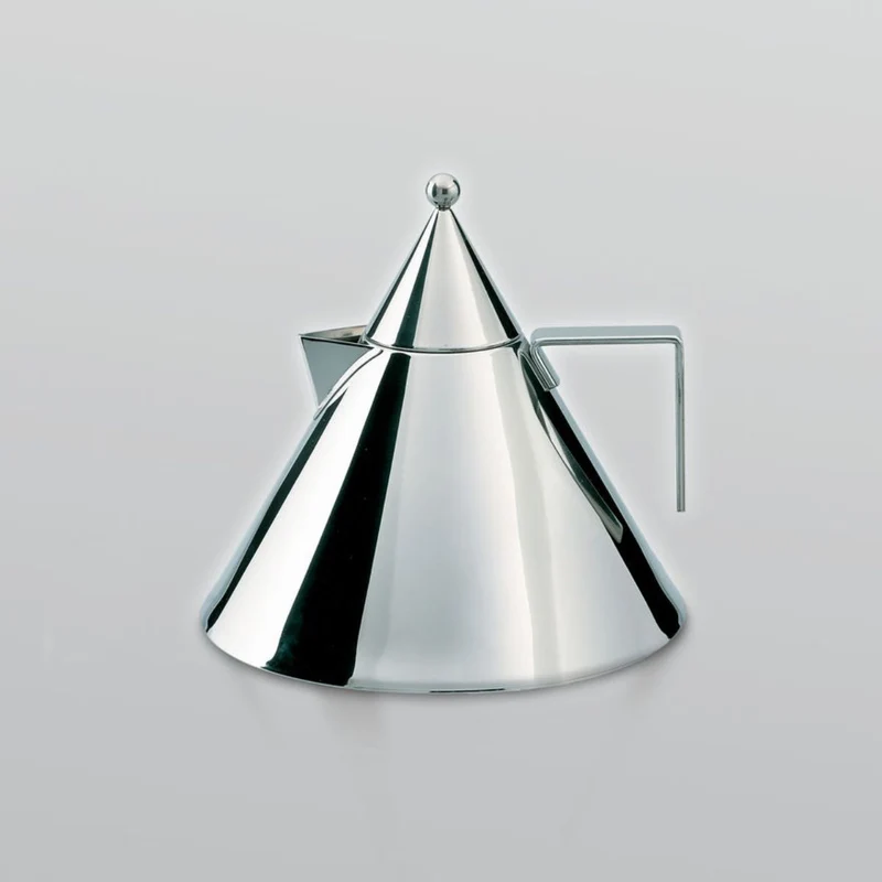 Hervidor Il Conico de acero inoxidable Aldo Rossi Alessi