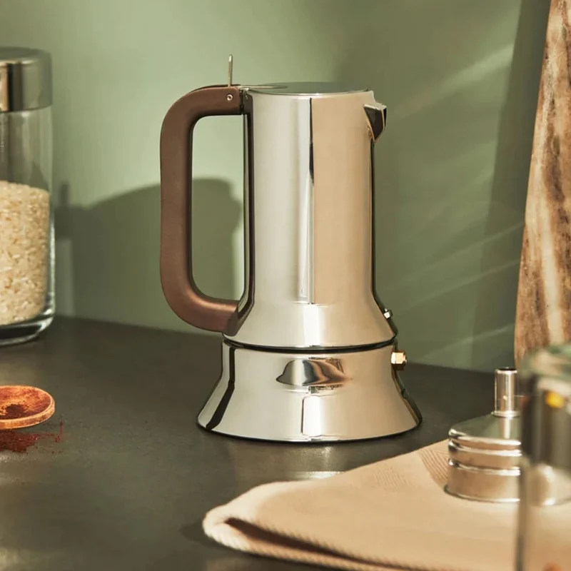 Cafetera de acero inoxidable Richard Sapper Alessi