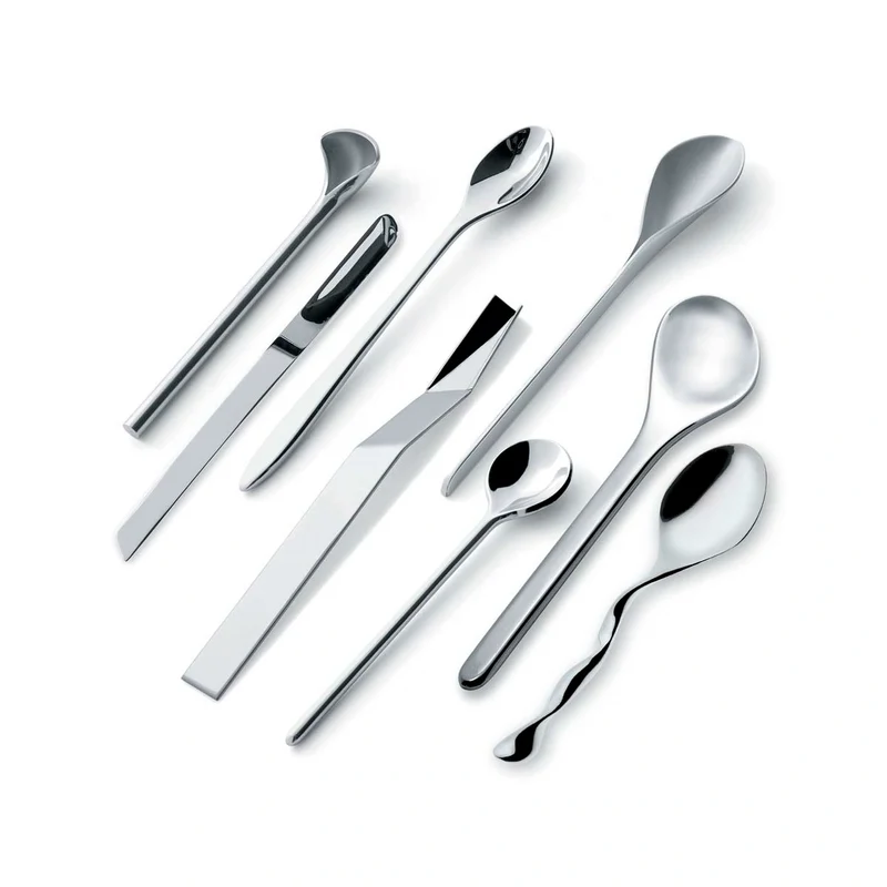 Set de 8 cucharillas de café con diseño Il Caffe Alessi