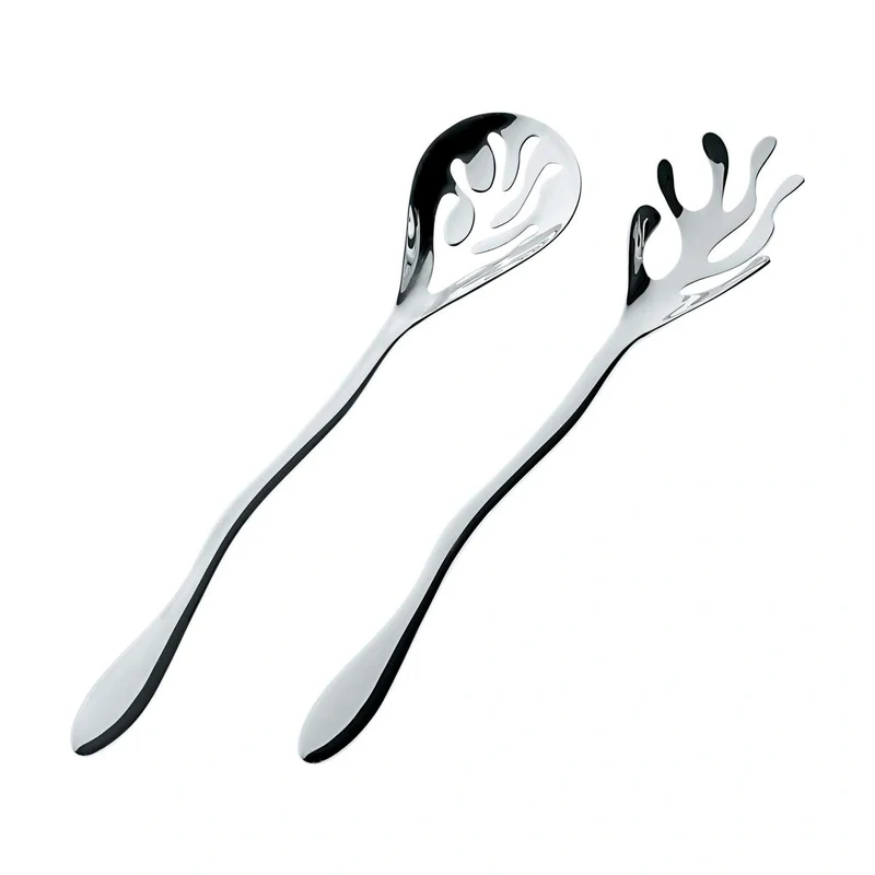 Set de ensalada de acero inoxidable Mediterraneo Alessi