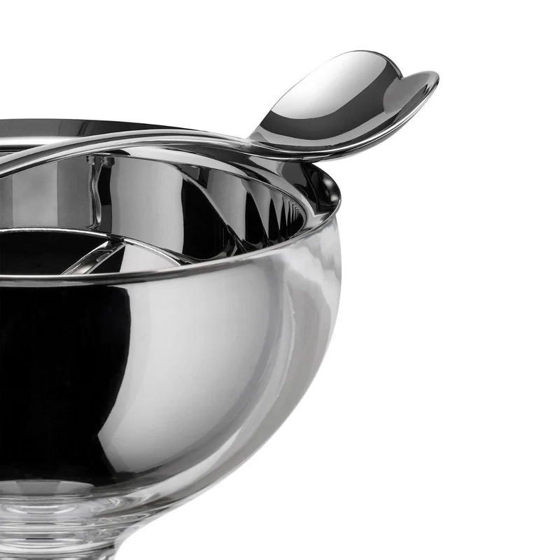 Set de 4 cucharas para helado Big Love Alessi