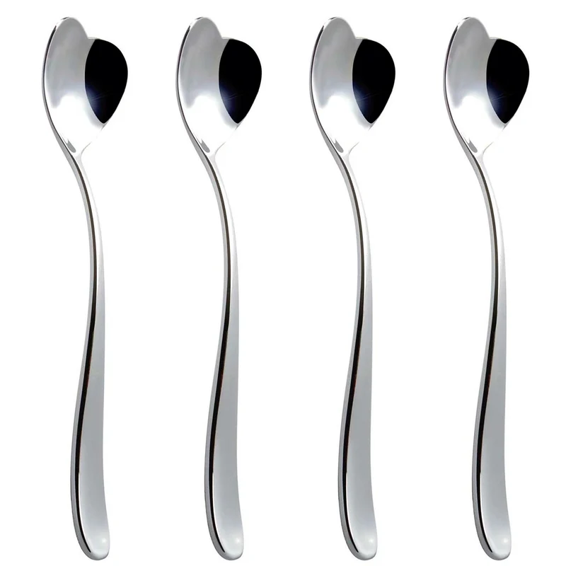 Set de 4 cucharas para helado Big Love Alessi