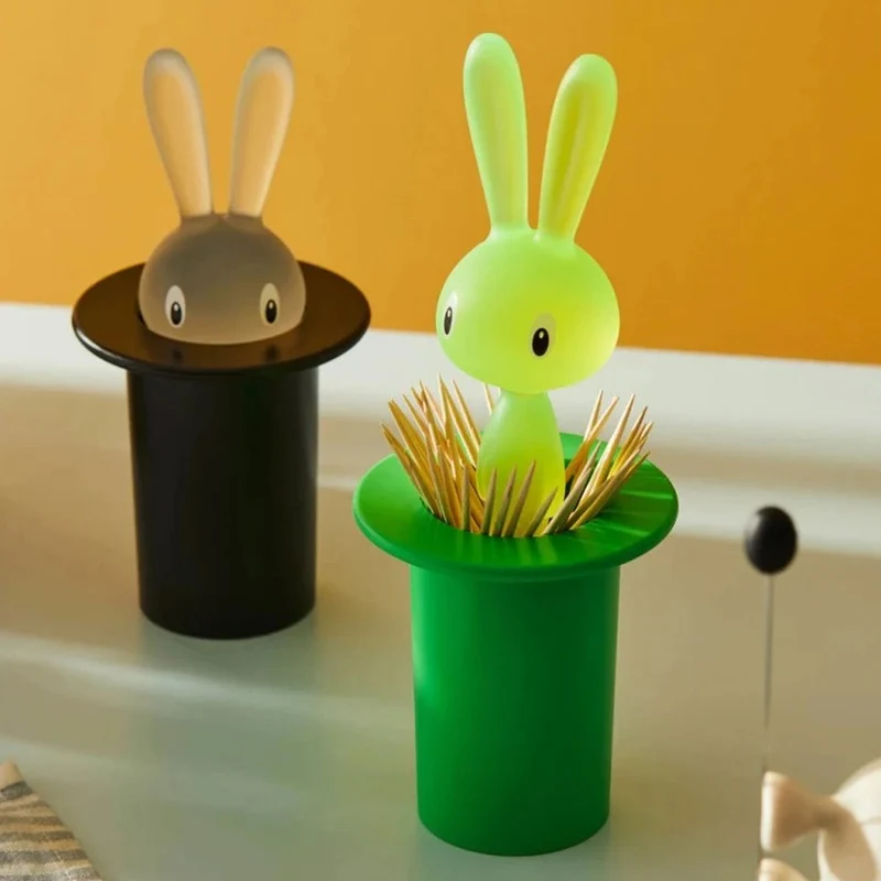 Palillero de resina termoplástica Magic Bunny Alessi