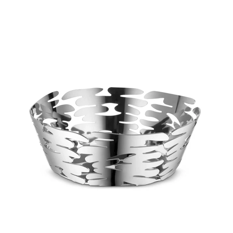 Cesta redonda acero inoxidable Barket Alessi
