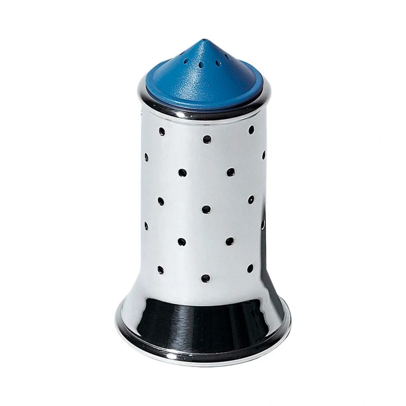 Salero Becco Blu de acero inoxidable Alessi