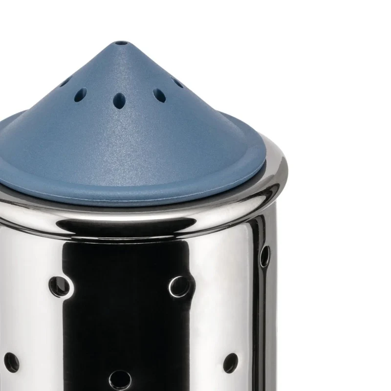 Salero Becco Blu de acero inoxidable Alessi
