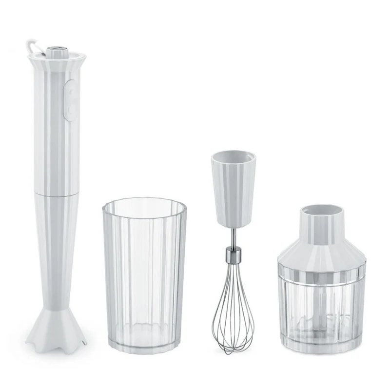 Batidora de mano con accesorios Plisse Alessi