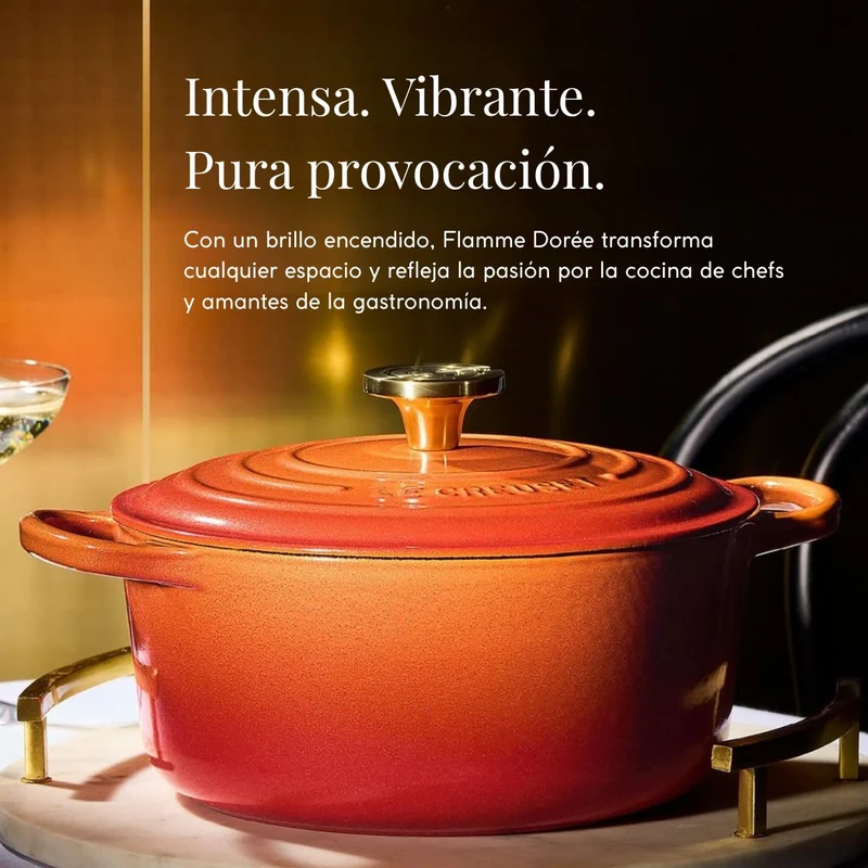 Cocotte oval de hierro ¡Edición Especial Centenario! Le Creuset