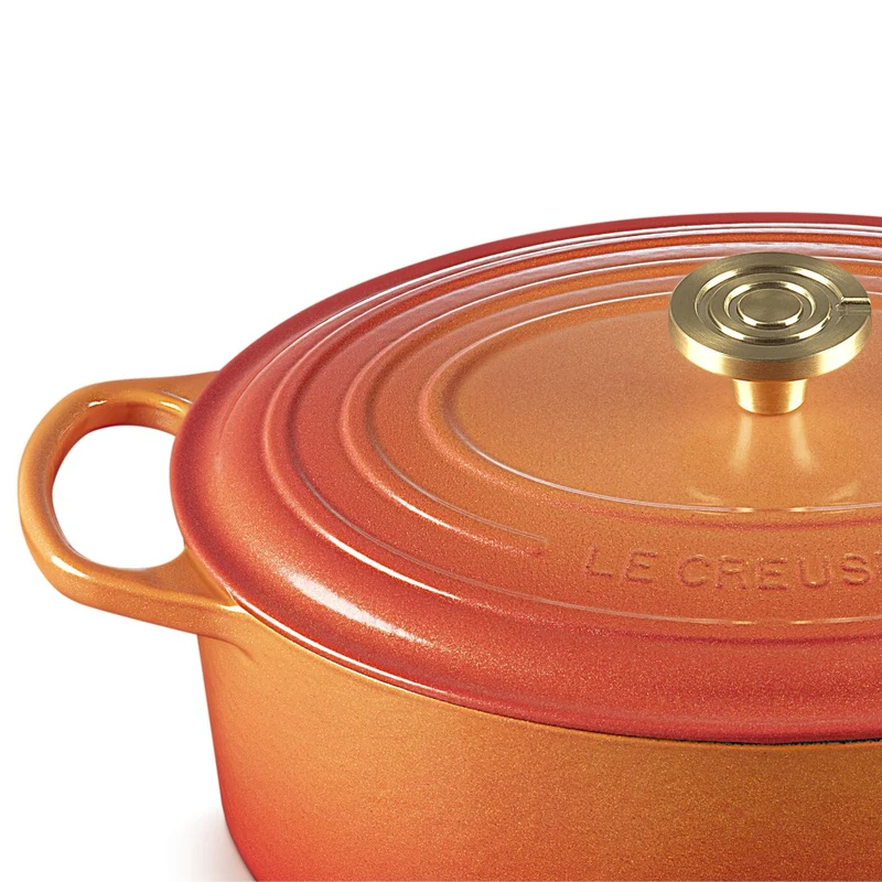 Cocotte oval de hierro ¡Edición Especial Centenario! Le Creuset