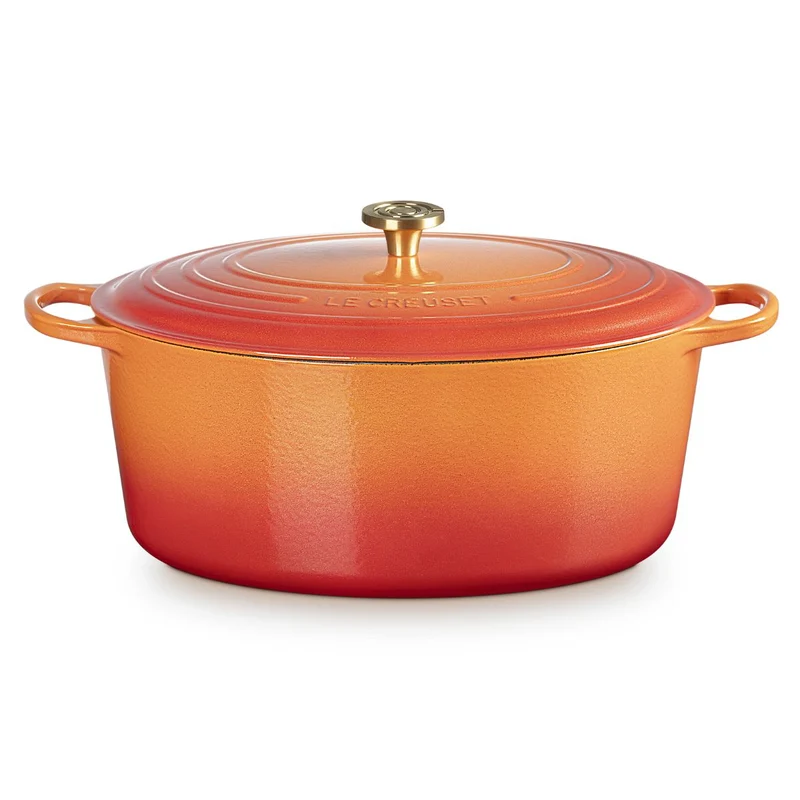 Cocotte oval de hierro ¡Edición Especial Centenario! Le Creuset