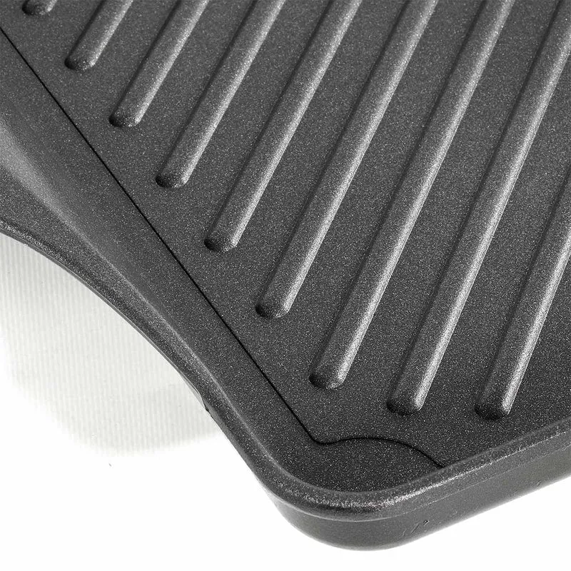 Set bistecchiere teglie rigate antiaderente - King Pro