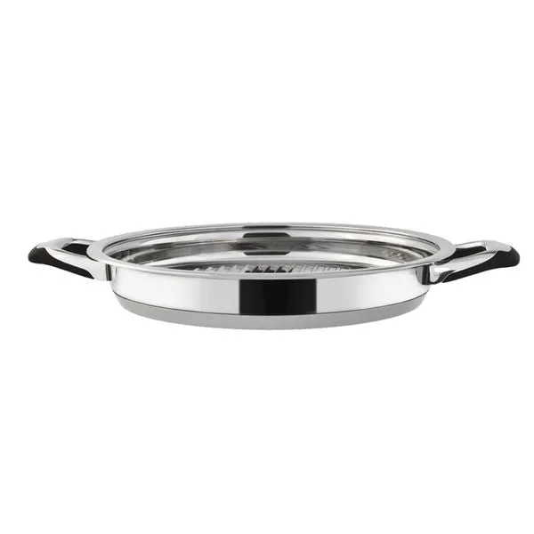 Bistecchiera ad induzione in acciaio inox da 30 cm - Master
