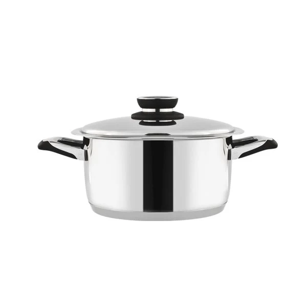 Casseruola ad induzione in acciaio inox da 24 cm - Master
