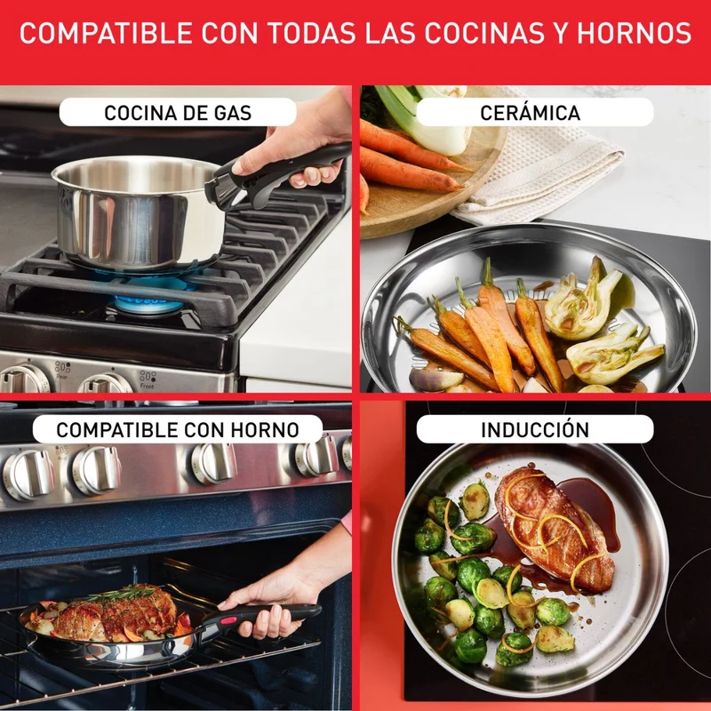 Set de 10 piezas Ingenio Tefal