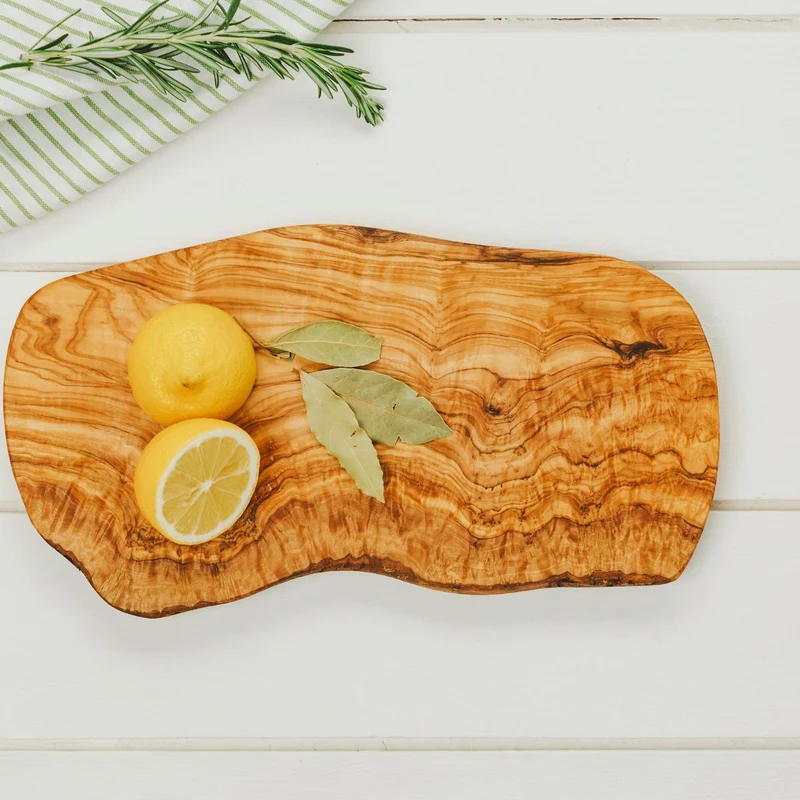 Tabla para cortar de madera de olivo Selbrae