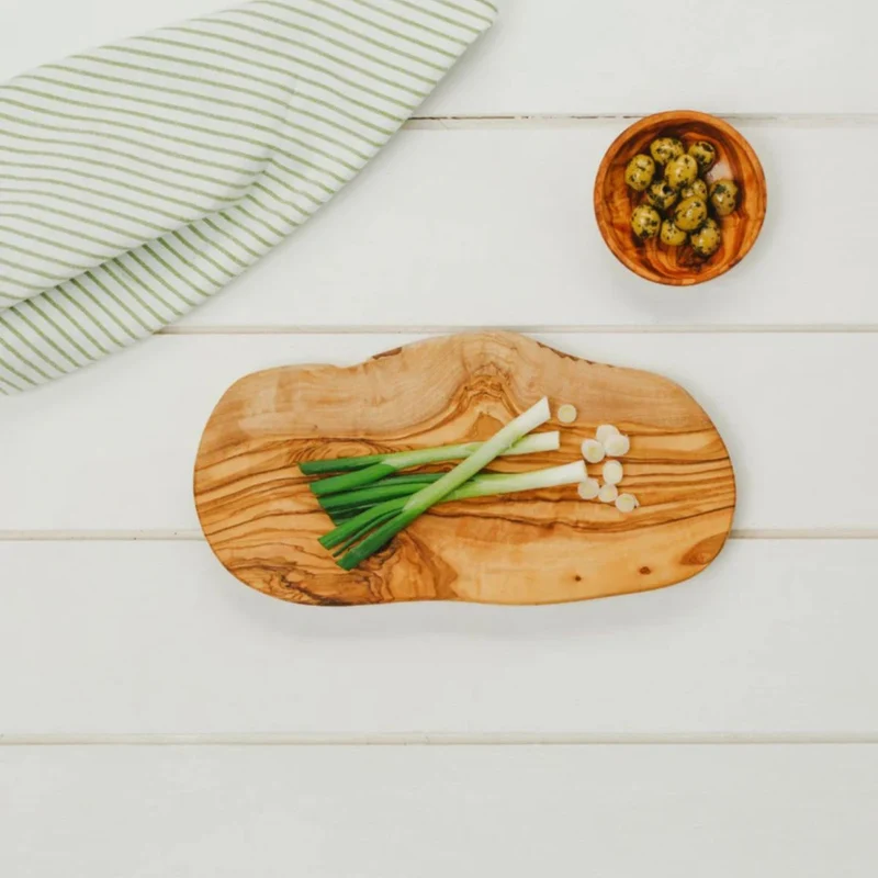 Tabla para cortar de madera de olivo Selbrae