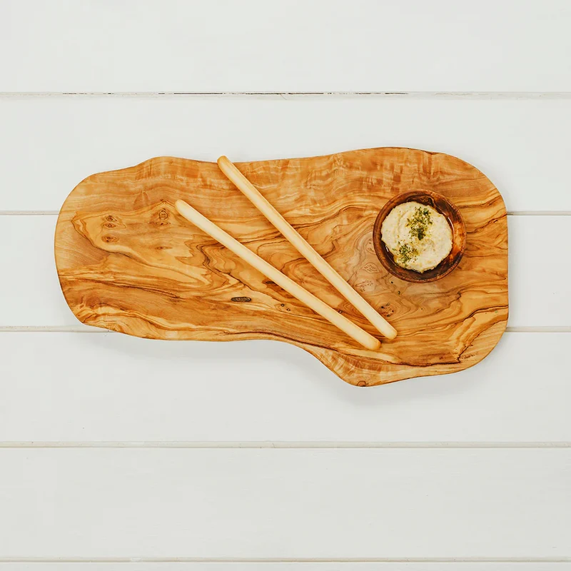 Tabla para cortar de madera de olivo Selbrae
