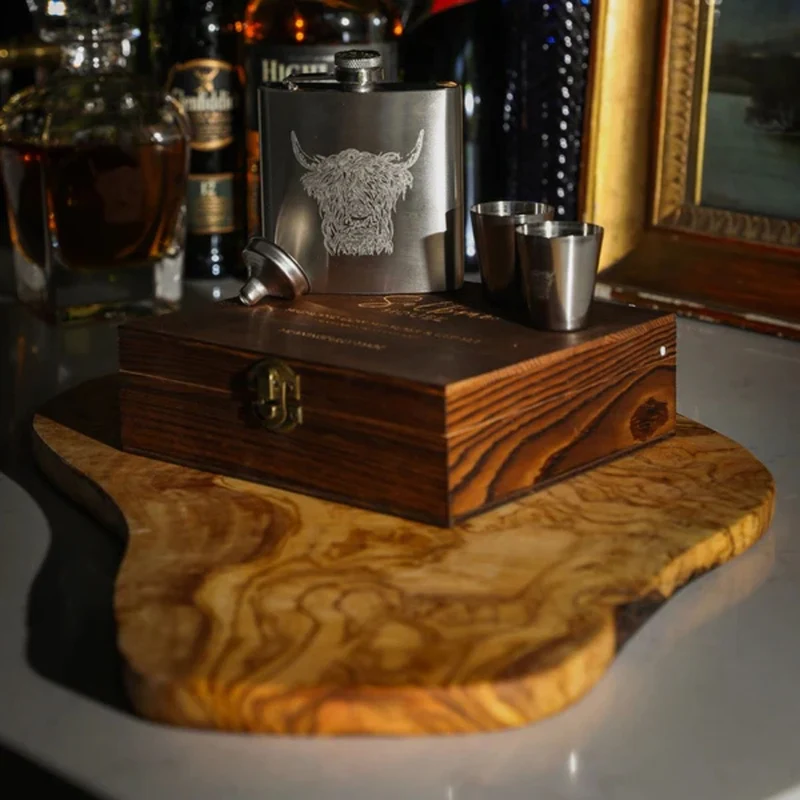 Tabla para cortar de madera de olivo Selbrae