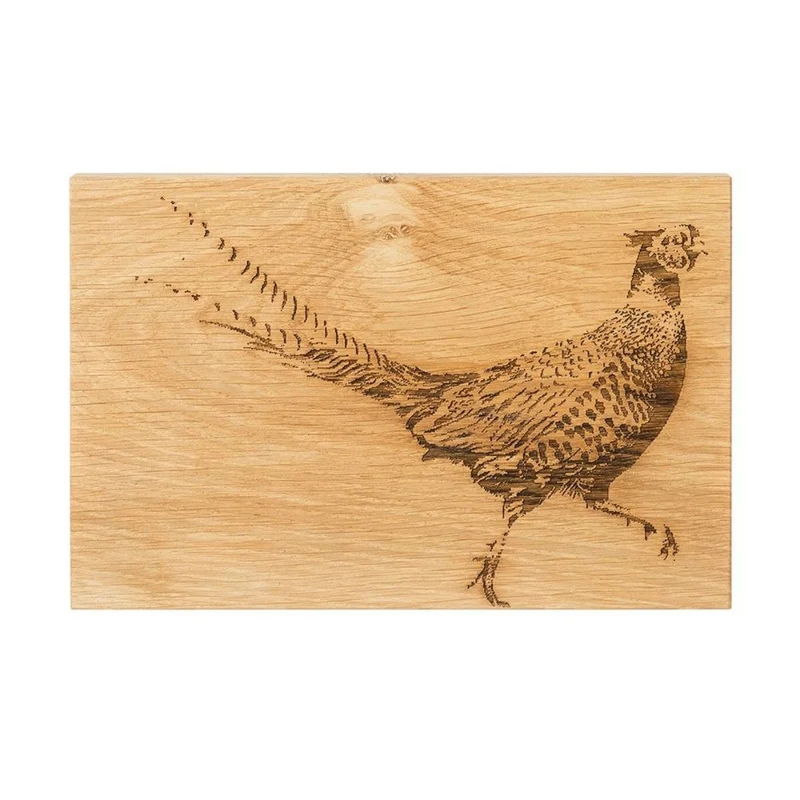 Tabla para servir 30 cm de madera de roble Selbrae