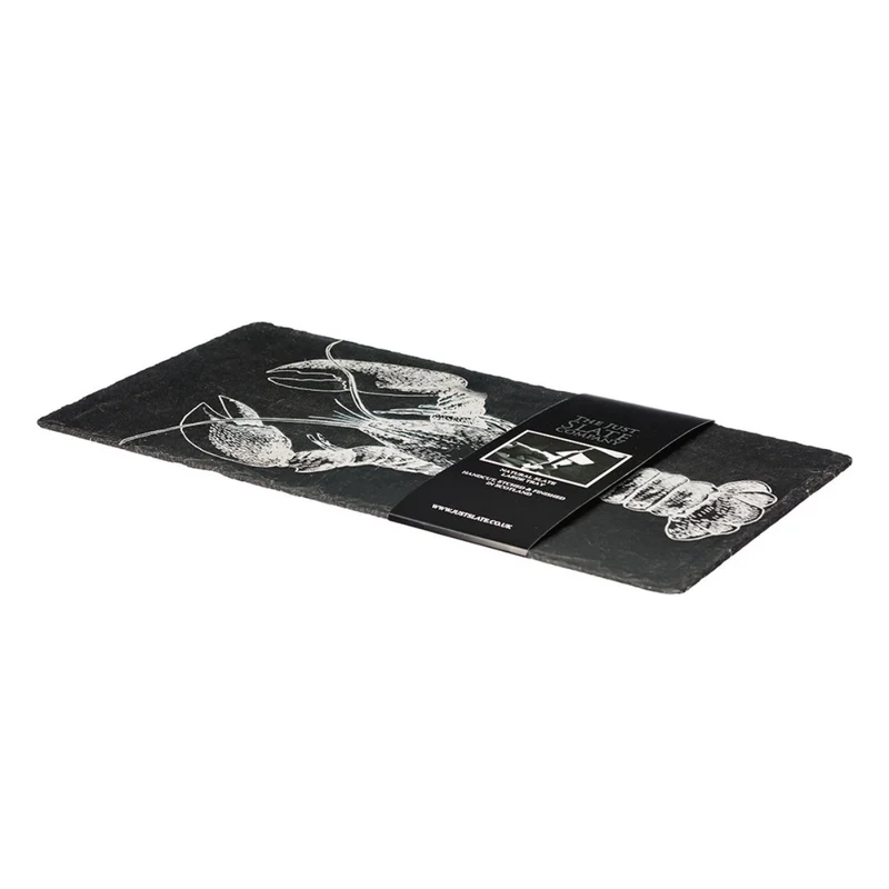 Tabla rectangular grande de pizarra Selbrae