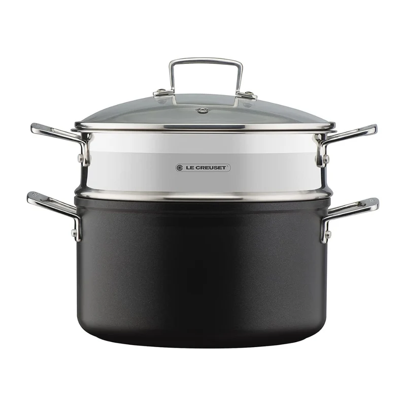 Vaporera acero inoxidable para ollas de 20 a 24 cm Le Creuset