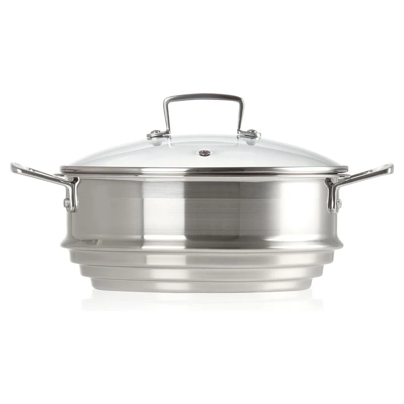 Vaporera acero inoxidable para ollas de 20 a 24 cm Le Creuset