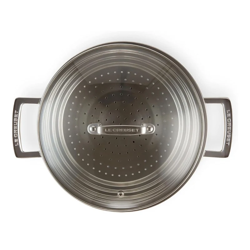 Vaporera acero inoxidable para ollas de 20 a 24 cm Le Creuset