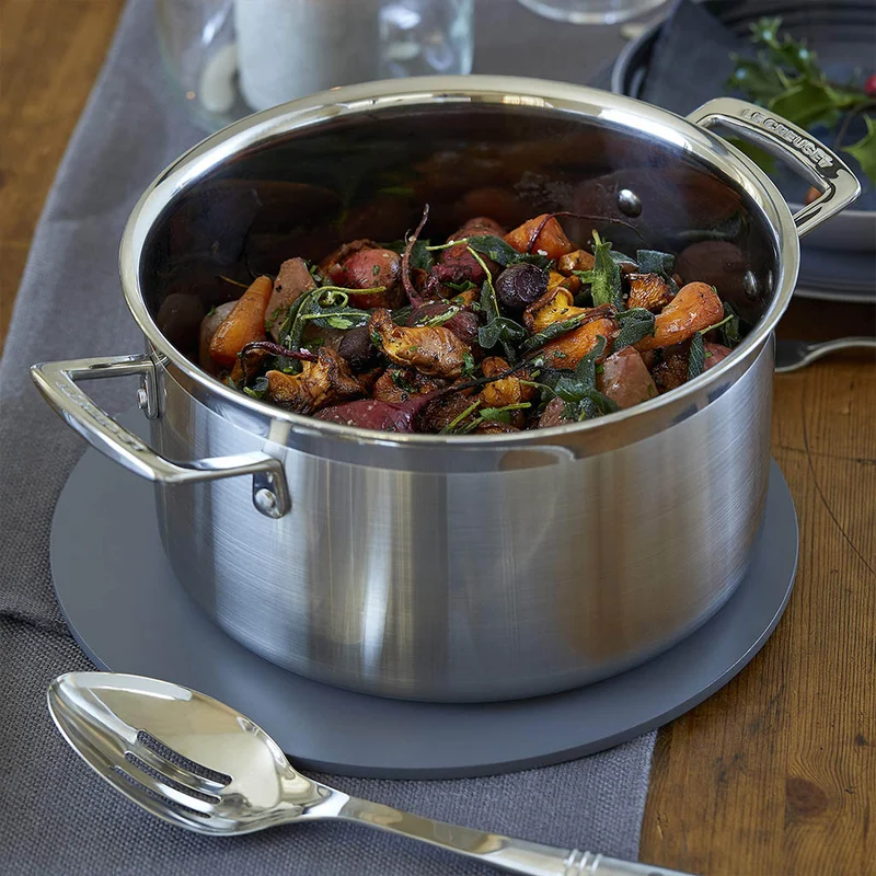 Batería de cocina acero inoxidable 3-PLY Le Creuset