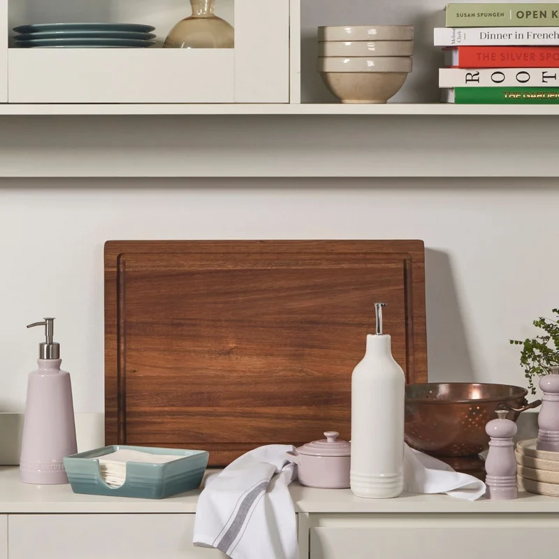 Tabla grande de madera de acacia 50 cm Le Creuset
