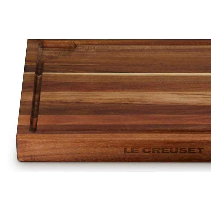 Tabla grande de madera de acacia 50 cm Le Creuset