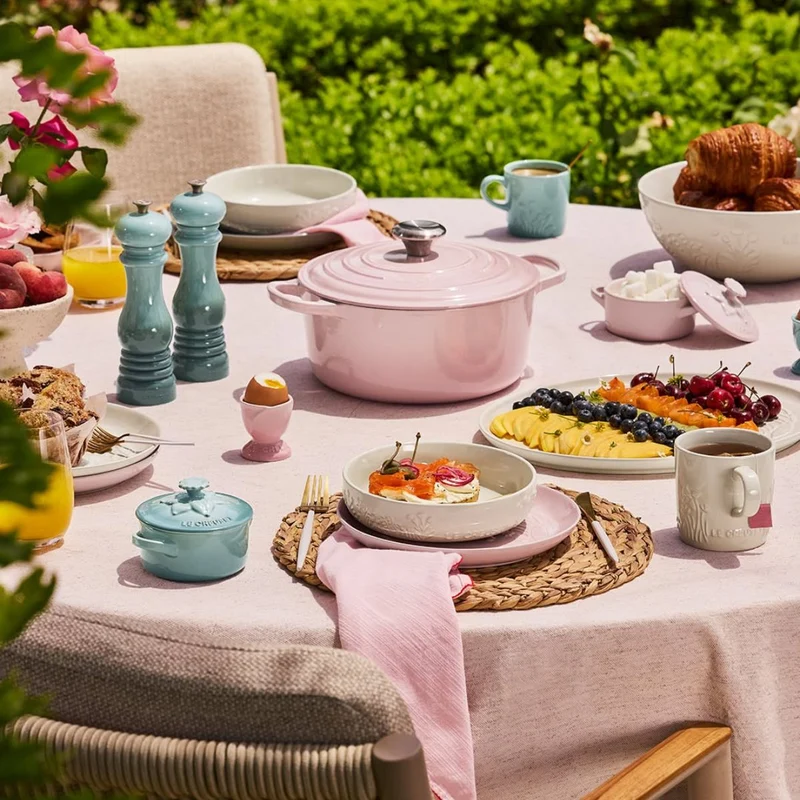 Mini cocotte cerámica Jardín Le Creuset